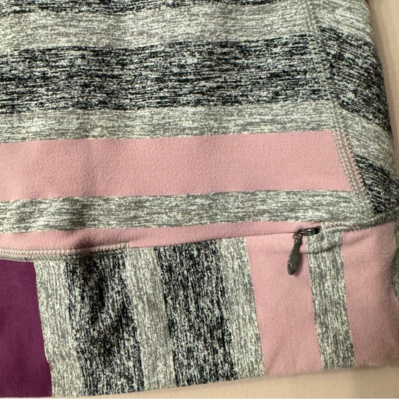 Lululemon Race Your Pace Long Sleeve Triplet Twin Stripe Women Size 4 - Picture 9 of 10